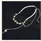 Smiley Pendant Double Chain Necklace 6 Styles