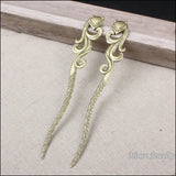 6pcs Vintage Charms Bookmarks Pendant Antique Bronze DIY Jewelry Making