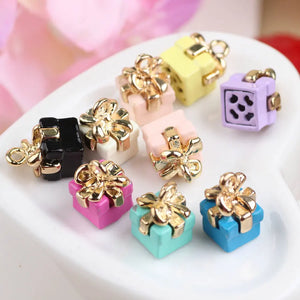 60PCS 3D Birthday Shape DIY Charms Alloy Pendants Lot