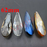 62mm Crystal Teardrop Pendant Austrian Crystal Charm 12pcs/lot