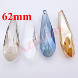 62mm Crystal Teardrop Pendant Austrian Crystal Charm 12pcs/lot
