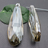 62mm Crystal Teardrop Pendant Austrian Crystal Charm 12pcs/lot