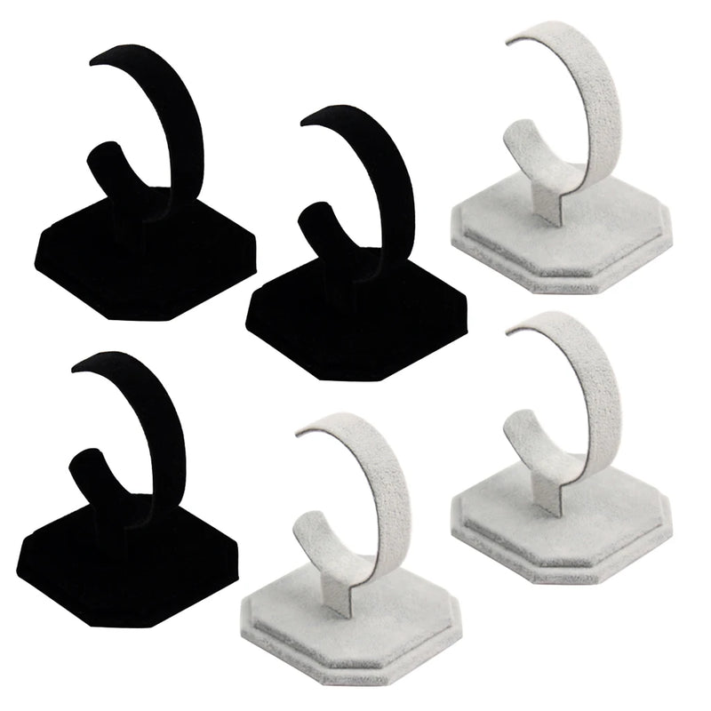 6Pcs Watch Bracelet Display Stand Rack Holder Showcase