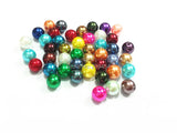 Mixed Acrylic Pearl Beads 6-25mm Variety Pack