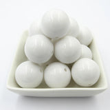 Acrylic Chunky Beads Bubblegum Solid Round Beads DIY Hand Beads