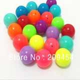 Neon Acrylic Solid Beads for Kids Necklace DIY