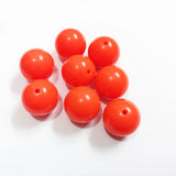 Neon Acrylic Solid Beads for Kids Necklace DIY
