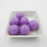 Neon Solid Round Chunky Beads Bubblegum Jewelry DIY Hand