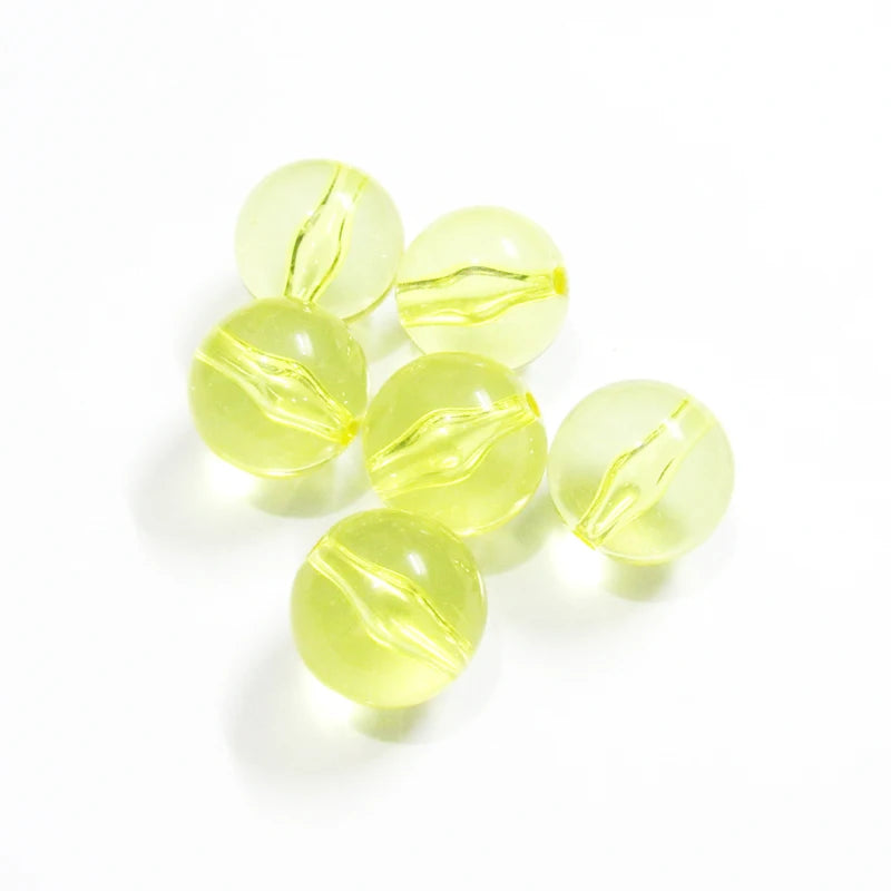 Transparent Round Beads for Chunky Necklace/Bracelet/DIY Hand Jewelry