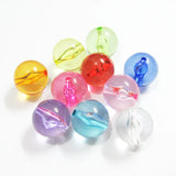 Transparent Round Beads for Chunky Necklace/Bracelet/DIY Hand Jewelry