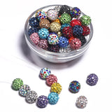 Round Rhinestone Crystal Beads for DIY Bracelet Bohemia Jewelry