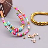 6mm Hematite Flat Round Spacer Beads for Jewelry Making DIY Bracelet