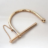 6pcs D Shape Bracelet Tassel Cuff Bangle Beaded Costume Jewelry