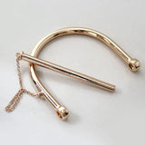 6pcs D Shape Bracelet Tassel Cuff Bangle Beaded Costume Jewelry