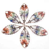 6pcs/lot Horse Eye-shaped Tree of Life Pendant