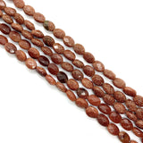 6x9mm Grey Agate Tiger Eye Rainbow Stone Beads DIY Jewelry