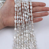 Natural Freshwater Keshi Pearl Jewelry Set