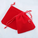 7*9cm Velvet Pouches Gift Bags Drawstring Pouch Wedding Christmas 50pcs/lot
