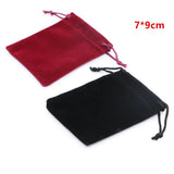 7*9cm Velvet Pouches Gift Bags Drawstring Pouch Wedding Christmas 50pcs/lot