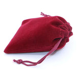 7*9cm Velvet Pouches Gift Bags Drawstring Pouch Wedding Christmas 50pcs/lot
