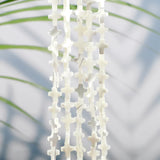 Jesus Cross Shell Bead Healing Mother of Pearl DIY Jewelry Making