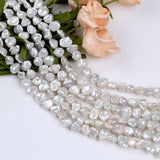 7-9mm Side Hole Keshi Pearl Jewelry