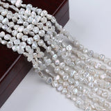 7-9mm Side Hole Keshi Pearl Jewelry