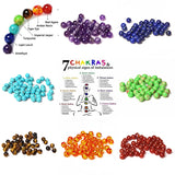 Chakra Healing Stone Beads 8MM Agat Turquoises Round Loose Beads
