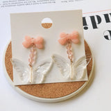 70pcs Clear Butterfly Acrylic Beads Charms for Girls Accessories