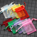 Organza Drawstring Bags Jewelry Candy Wedding Gift Pouches