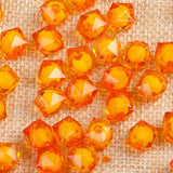 Transparent Square Acrylic Faceted Bead In A Bead