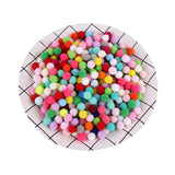 Plush Pompom Soft Balls for Crafts DIY Wedding Home Decoration Garment Sewing