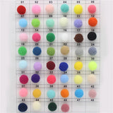 Plush Pompom Soft Balls for Crafts DIY Wedding Home Decoration Garment Sewing