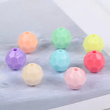 8/10mm Acrylic Multicolor Beads for DIY Jewelry
