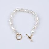 8-9mm Baroque Freshwater Pearl Bracelet
