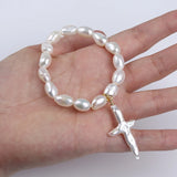 Baroque Pearl Bracelet 8-9mm Freshwater Cultured