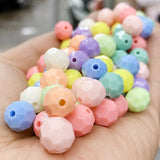 800Pcs 10mm Acrylic Spring Multicolor Beads DIY Jewelry
