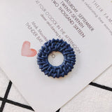 80pcs Acrylic Circle Round Charms Rattan Pendant 30*30mm