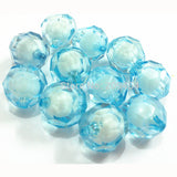 Chunky Transparent Irregular Faceted Beads for Jewelry DIY