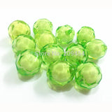 Chunky Transparent Irregular Faceted Beads for Jewelry DIY