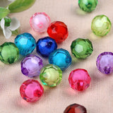 Faceted Acrylic Bead In Bead Jewellery Children Diy Necklace Bracelet