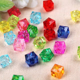 Transparent Square Diamond Acrylic Beads for Jewelry Making
