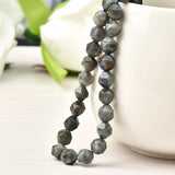 8mm Natural Amphibole Stone Loose Beads for Bracelets