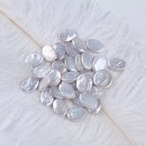 9-10mm Oval Freshwater Loose Beads