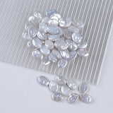 9-10mm Oval Freshwater Loose Beads