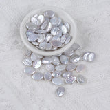 9-10mm Oval Freshwater Loose Beads