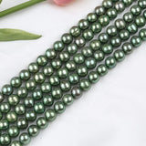 Green AAAA Freshwater Potato Pearl Beads Strand Jewelry