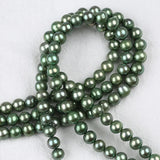 Green AAAA Freshwater Potato Pearl Beads Strand Jewelry