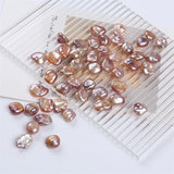 9-11mm Pink Freshwater Keshi Pearls Loose Pearls