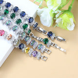 925 CZ Jewelry Charms for Bracelet Making in 10 Colors